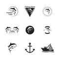 Set of Symbols Fishing