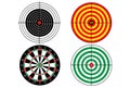 Set targets for shooting practice. Royalty Free Stock Photo