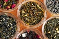 Set of a Tea in a bowles Royalty Free Stock Photo