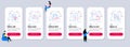 Set of Technology icons, such as Feedback, Download file, Reject certificate. Vector