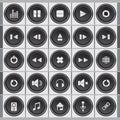 set of technology web buttons. Vector illustration decorative design