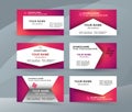 Set template business card layout sided01