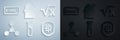 Set Test tube and flask, Square root of x glyph, Molecule, Shield protecting from virus, Astronomical observatory and