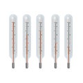 Set of thermometers in the vector.Thermometer for measuring body temperature in vector eps 10 format