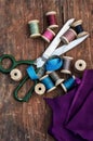 Set of threads Royalty Free Stock Photo