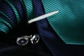 Set of tie and cufflinks