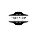 Set of tires logo vector icon illustration template Royalty Free Stock Photo