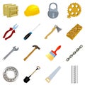 Set of tools Royalty Free Stock Photo