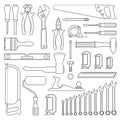 Set tools for repair