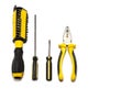 A set of tools for the repair and installation of electricians