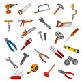 Set of 25 tools vector eps