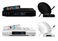 Set top box and dish antenna