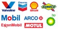 Set of Top Fuel and Energy Industry Logos