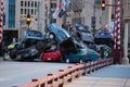 Set of Transformers 3 in Downtown Chicago, IL