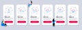 Set of Transportation icons, such as Rocket, Packing boxes, Hand baggage. Vector