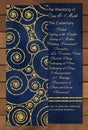 Set of trendy invitations with gold glitter texture. Wedding, marriage, bridal, birthday, Valentine's day