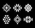 Ethnic pattern for textile design. aztec geometric ornament. Royalty Free Stock Photo