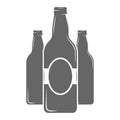 Set of Two-color Beer Craft Icons.. Item 2 Royalty Free Stock Photo