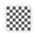 Vector illustration chess board