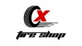 Tyre shop logo design