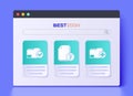 Set Unknown document, Document folder and check mark and Add new folder icon. Vector Royalty Free Stock Photo