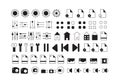 Set of Ux Ui web icons set, Outline icon collection Royalty Free Stock Photo