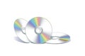 Set varicoloured CD disk