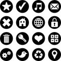 Various icons