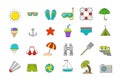 Set of vation icons