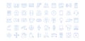 Set Vector Flat Line Icons Appliance Royalty Free Stock Photo