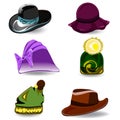 Set vector hats