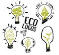 set of vector icons for environmental protection Royalty Free Stock Photo