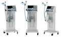 Set of ventilator machines Royalty Free Stock Photo