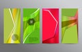 Set of vertical web banner layout background04 Royalty Free Stock Photo
