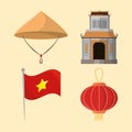 set of vietnam culture