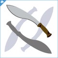 Blade Weapons. Kukri, khukri, machetes and other cold steel.