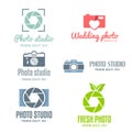 Set of vintage and modern logo, icon, emblem