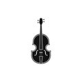 Set of violin logo instrumental icon illustration Royalty Free Stock Photo