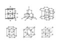 Set of Volumetric Crystal lattices