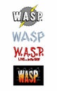 Set of WASP vector logos.