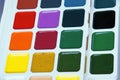 Set water colours Royalty Free Stock Photo