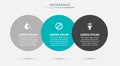 Set Water drop forbidden, Drop and magnifying glass and Fountain. Business infographic template. Vector