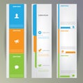 Set of web banners.