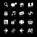 Set of web icons