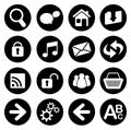 Set of web icons