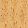 Set of wetland plants and reed - Reeds and wetland plants - Interior wallpaper