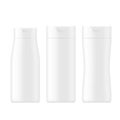 SET of white gray beauty products/cosmetics bottle