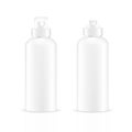 Set of white gray round bottle sprayer for cosmetic/perfume