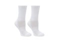 set of white socks on white background