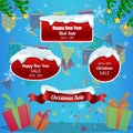 Set of Winter Promotion Design Template